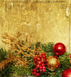 Vintage christmas greeting card