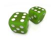 green dices