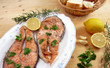 Salmone arrostito - Roasted Salmon Salmone arrostito - Roasted Salmon