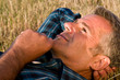 Dreaming mature man Dreaming mature man
