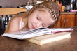 girl sleep at books girl sleep at books