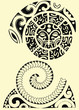 maori tribale spirale