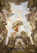 Prague - fresco from st. Nicholas church - Little quarter Prague - fresco from st. Nicholas church - Little quarter