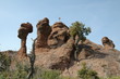 en montant au rocher de Roquebrune