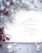 Art Christmas greeting card Art Christmas greeting card