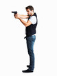 Checking aim Checking aim