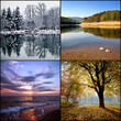 Four seasons collage Four seasons collage
