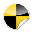 Pegatina CRASH TEST con reborde