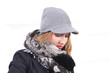 Young woman with cap