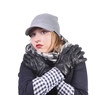 Cold attractive girl