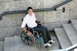 Handicap escalier