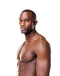 Fit young guy looking at you with an attitude