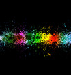 Eps 10 color paint splashes. Gradient vector background Eps 10 color paint splashes. Gradient vector background