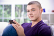 man with mobile phone