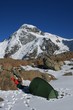 bivouac en haute montagne