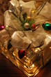 Glass Christmas gift decoration