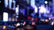 Night city lights - Toronto, Canada