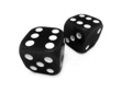 2 black dices