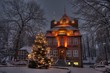 Schloss Ritzebüttel in Winterlandschaft Schloss Ritzebüttel in Winterlandschaft