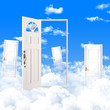 White windows and doors White windows and doors