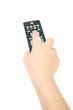 black TV remote