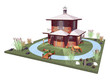Casa Nella Palude-House in the Swamp-3D