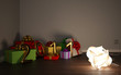 Lamp and presents for 2011