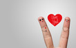 Happy finger hug