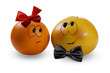 Orange and grapefruit