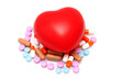 heart and handful of drugs