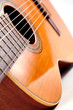 plano cerrado de guitarra española plano cerrado de guitarra española