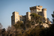 Lovely view of The château of la Barben in Provence, southern Fr