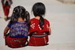 Photo : Fillettes mayas Fillettes mayas