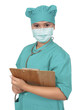 Surgeon Wearing Scrub Surgeon Wearing Scrub