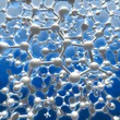 3D render of molecules 3D render of molecules