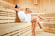 females in sauna