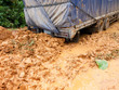 truck in the mud truck in the mud