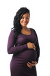Photo: Young African American pregnant Young African American pregnant