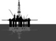 Drilling Platform in sea Drilling Platform in sea