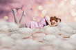 Photo: beauty young woman in a sweet cakes beauty young woman in a sweet cakes