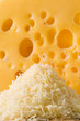 hill of cheese shredded shavings