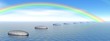 Steps to rainbow