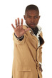 Black African businessman