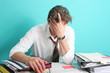 Stress im Büro