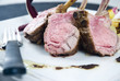 Rack of lamb, lamb chops, carrè di agnello