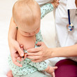 Little baby get an injection Little baby get an injection