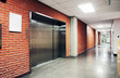 One large steel door elevator One large steel door elevator