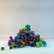 bunte Bausteine
