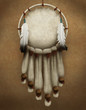 painting of a Native American dreamcatcher painting of a Native American dreamcatcher