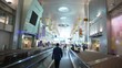 Modern airport